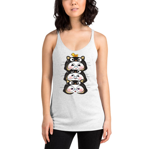 Ben-E Cat Women's Racerback Tank