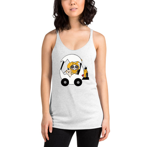 Ben-E Tama Golf Cart Women's Racerback Tank