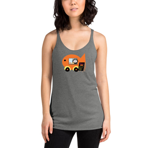 Ben-E Fish Truck Women's Racerback Tank