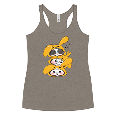 Ben-E Tama Stack Women's Racerback Tank
