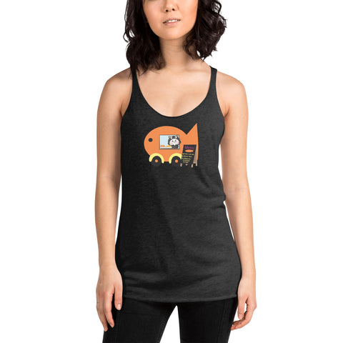 Ben-E Fish Truck Women's Racerback Tank