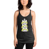 Ben-E Frog Stack Women's Racerback Tank