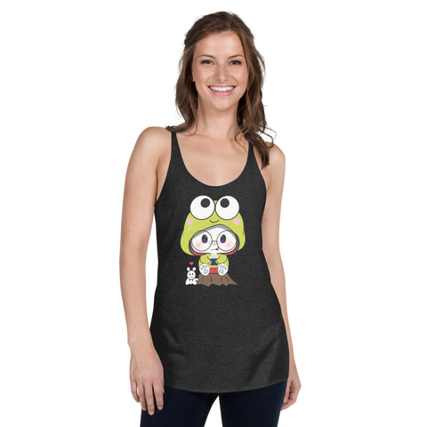 Ben-E Frog Musubi Women's Racerback Tank