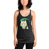 Ben-E Frog Leaf Umbrella Women's Racerback Tank