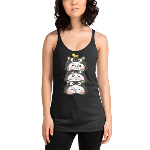 Ben-E Cat Women's Racerback Tank