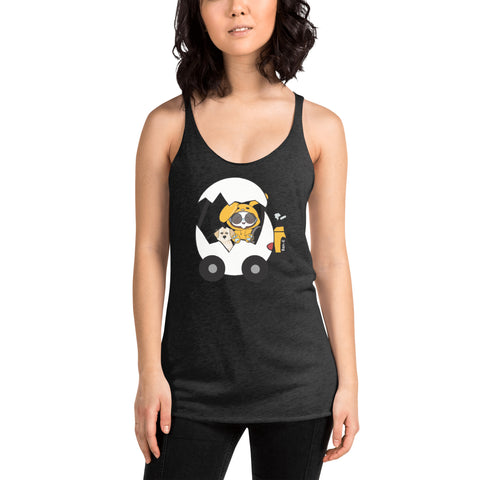 Ben-E Tama Golf Cart Women's Racerback Tank