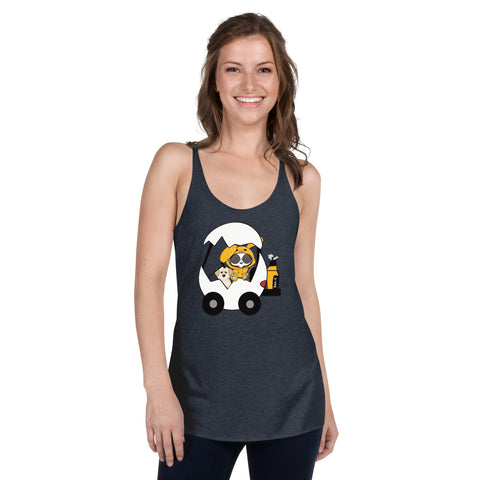 Ben-E Tama Golf Cart Women's Racerback Tank