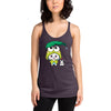Ben-E Frog Leaf Umbrella Women's Racerback Tank