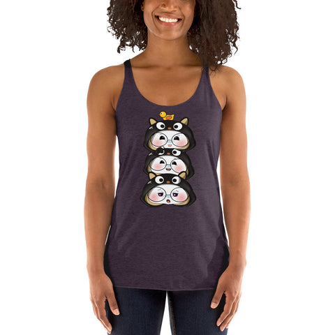 Ben-E Cat Women's Racerback Tank