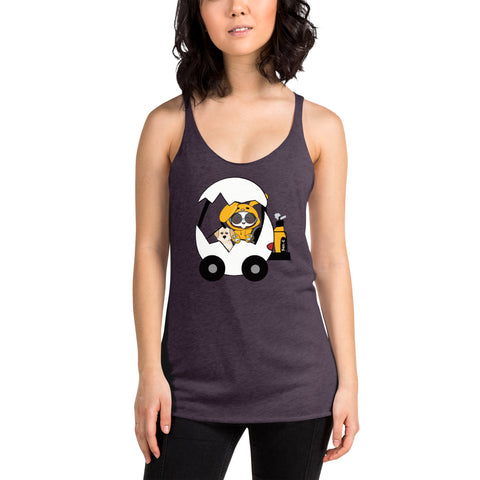 Ben-E Tama Golf Cart Women's Racerback Tank