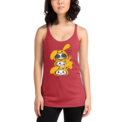 Ben-E Tama Stack Women's Racerback Tank