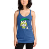 Ben-E Frog Leaf Umbrella Women's Racerback Tank
