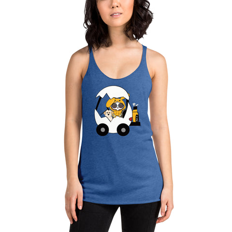 Ben-E Tama Golf Cart Women's Racerback Tank