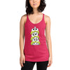 Ben-E Frog Stack Women's Racerback Tank