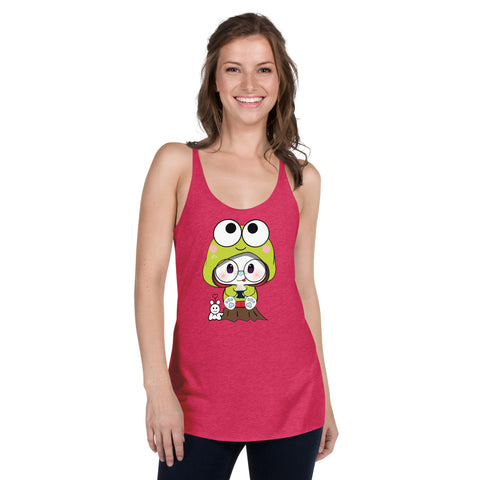 Ben-E Frog Musubi Women's Racerback Tank