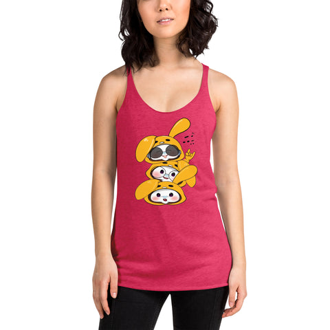 Ben-E Tama Stack Women's Racerback Tank