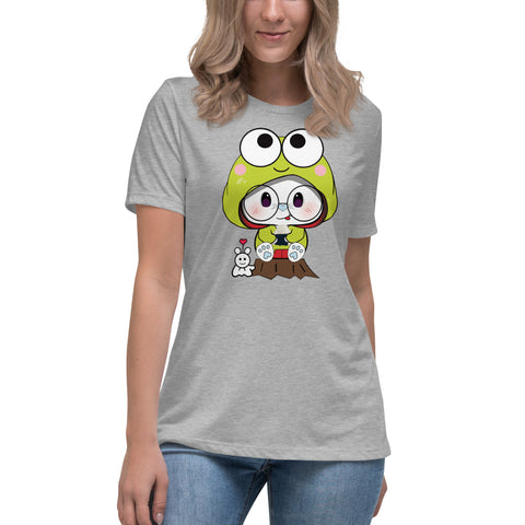 Ben-E Frog Musubi Women's Relaxed T-Shirt