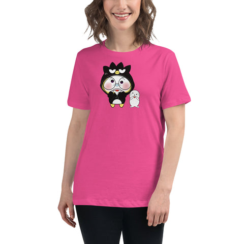 Ben-E Maru Sticking Tongue Women's Relaxed T-Shirt