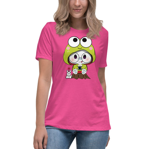 Ben-E Frog Musubi Women's Relaxed T-Shirt