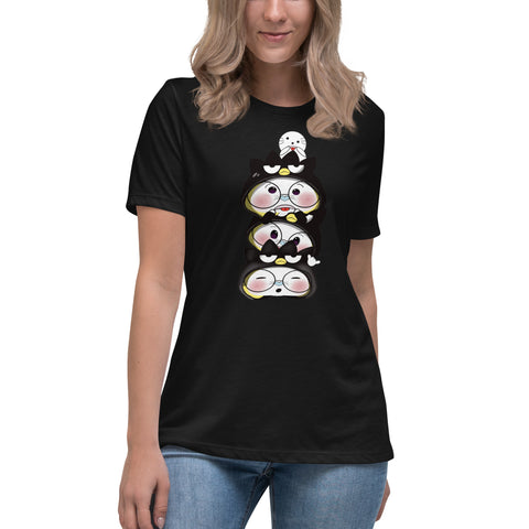 Ben-E Maru Stack Women's Relaxed T-Shirt