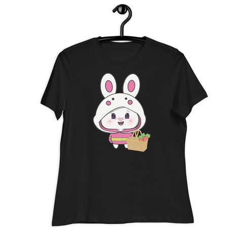 Bon-E Bunny Basket Women's Relaxed T-Shirt