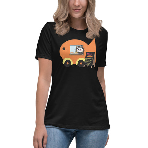 Ben-E Cat Fish Truck Women's Relaxed T-Shirt