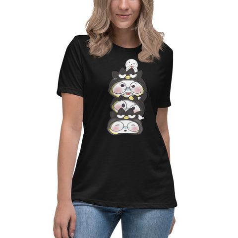 Ben-E Maru Stack Women's Relaxed T-Shirt