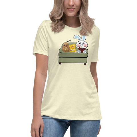 Ben-E Couch Potato Women's Relaxed T-Shirt