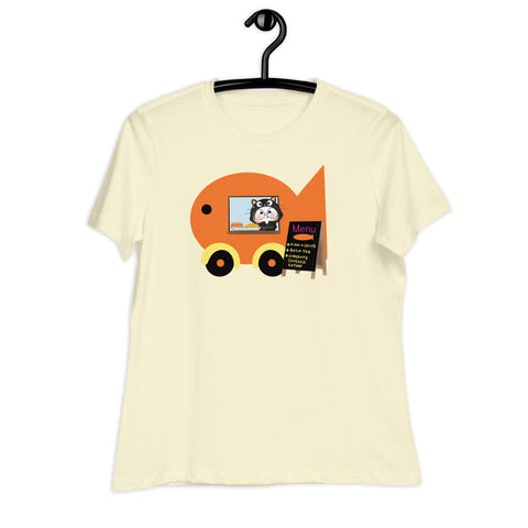 Ben-E Cat Fish Truck Women's Relaxed T-Shirt
