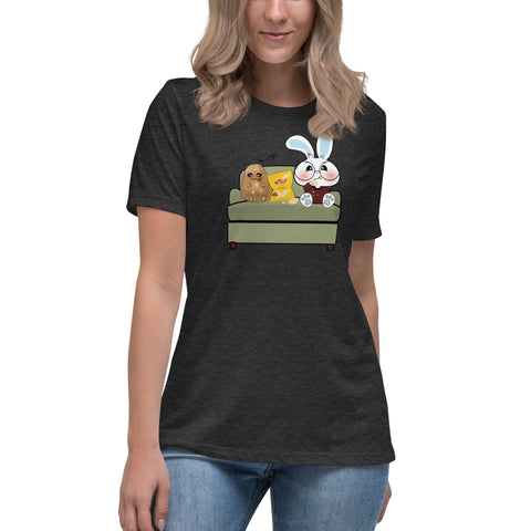 Ben-E Couch Potato Women's Relaxed T-Shirt