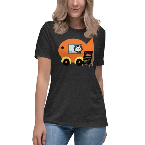 Ben-E Cat Fish Truck Women's Relaxed T-Shirt