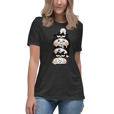 Ben-E Maru Stack Women's Relaxed T-Shirt