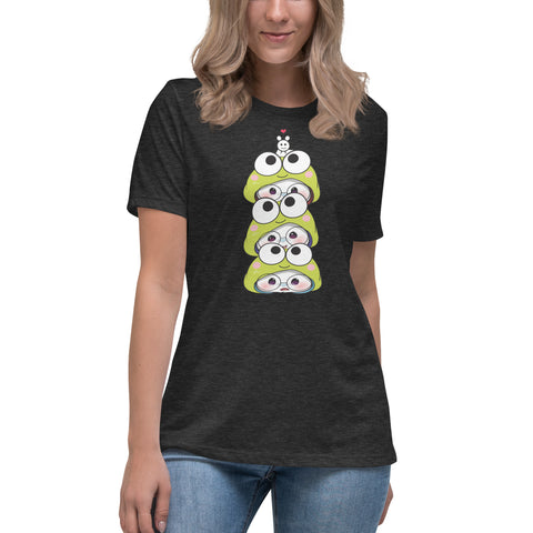 Ben-E Frog Stack Women's Relaxed T-Shirt