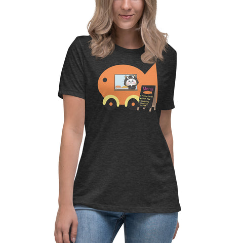 Ben-E Cat Fish Truck Women's Relaxed T-Shirt