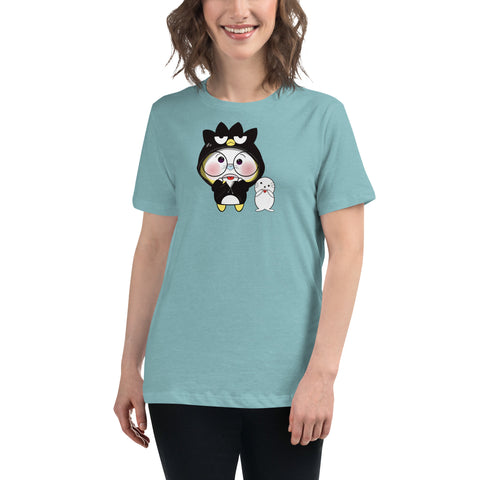 Ben-E Maru Sticking Tongue Women's Relaxed T-Shirt
