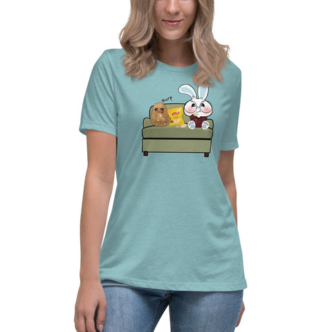 Ben-E Couch Potato Women's Relaxed T-Shirt