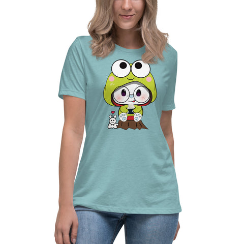 Ben-E Frog Musubi Women's Relaxed T-Shirt