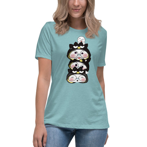 Ben-E Maru Stack Women's Relaxed T-Shirt