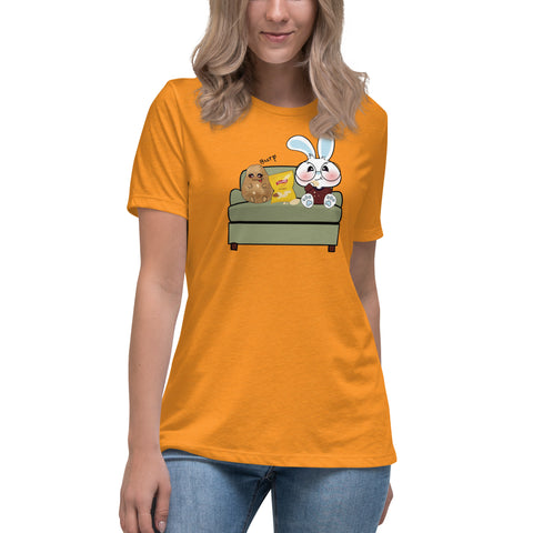 Ben-E Couch Potato Women's Relaxed T-Shirt