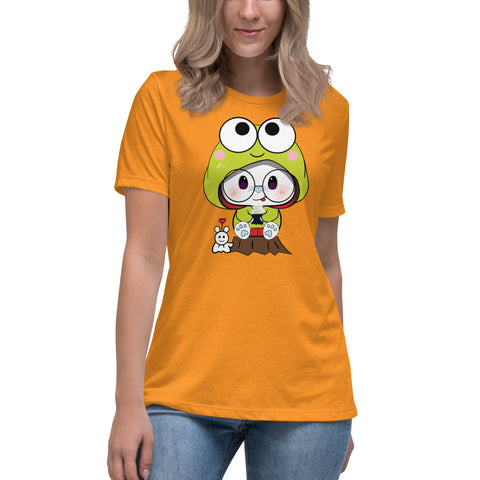Ben-E Frog Musubi Women's Relaxed T-Shirt