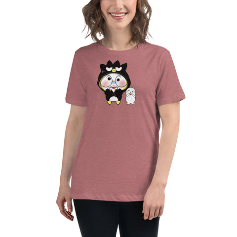 Ben-E Maru Sticking Tongue Women's Relaxed T-Shirt