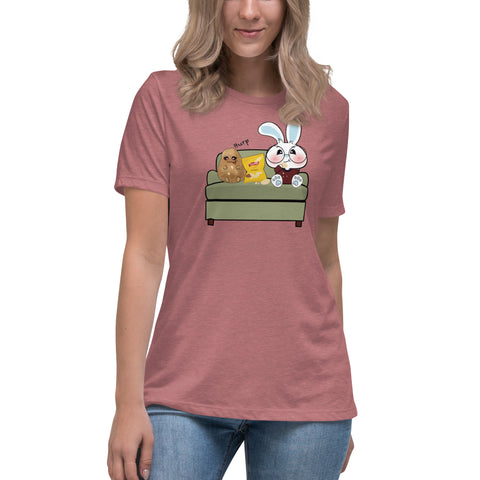 Ben-E Couch Potato Women's Relaxed T-Shirt