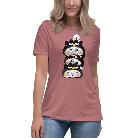 Ben-E Maru Stack Women's Relaxed T-Shirt