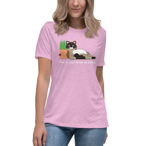 Maya Brain on Catnip Women's Relaxed T-Shirt