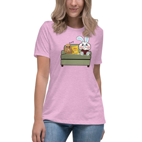 Ben-E Couch Potato Women's Relaxed T-Shirt