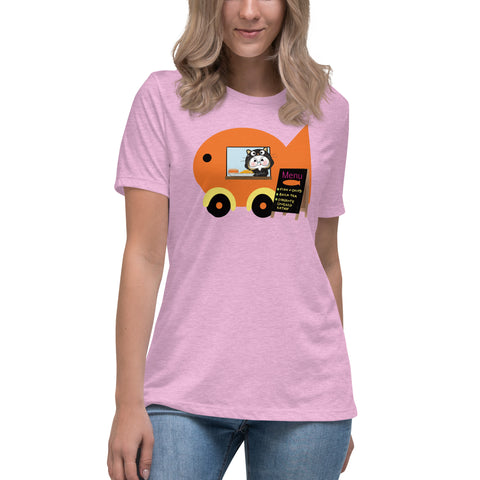 Ben-E Cat Fish Truck Women's Relaxed T-Shirt
