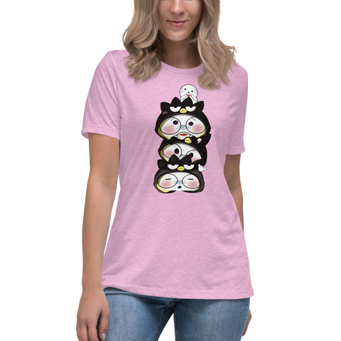 Ben-E Maru Stack Women's Relaxed T-Shirt