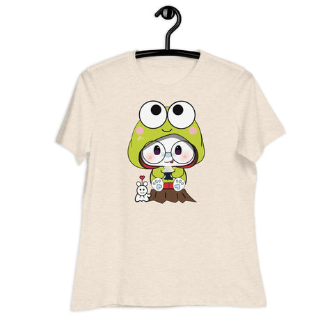 Ben-E Frog Musubi Women's Relaxed T-Shirt