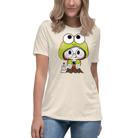 Ben-E Frog Musubi Women's Relaxed T-Shirt
