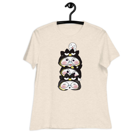 Ben-E Maru Stack Women's Relaxed T-Shirt